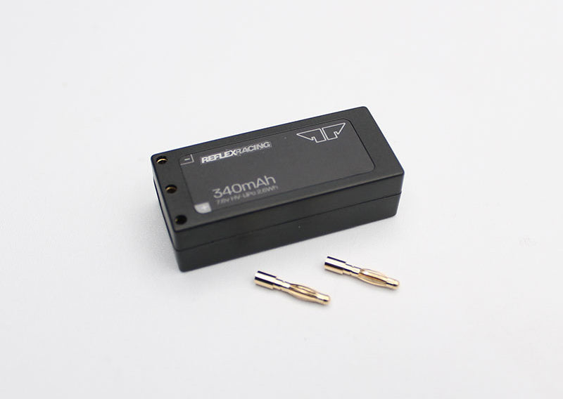 Reflex Racing 340mah 7.6V LiHV Hardcase Battery Pack